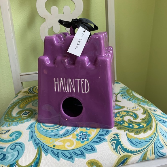 Rae dunn haunted birdhouse castle